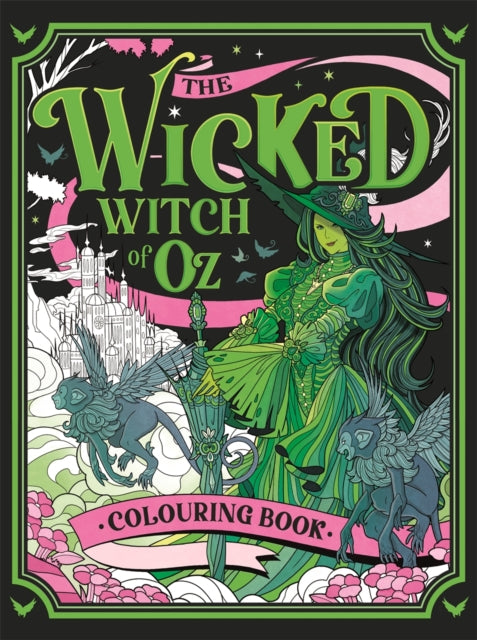 The Wicked Witch of Oz Colouring Book - Book from The Bookhouse Broughty Ferry- Just £10.99! Shop now