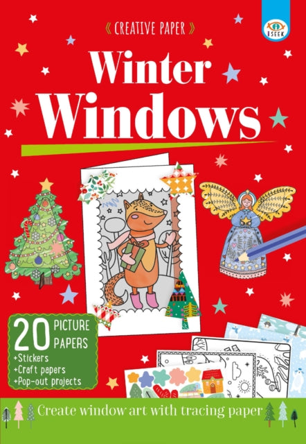 Creative Paper: Winter Windows - Book from The Bookhouse Broughty Ferry- Just £8.99! Shop now