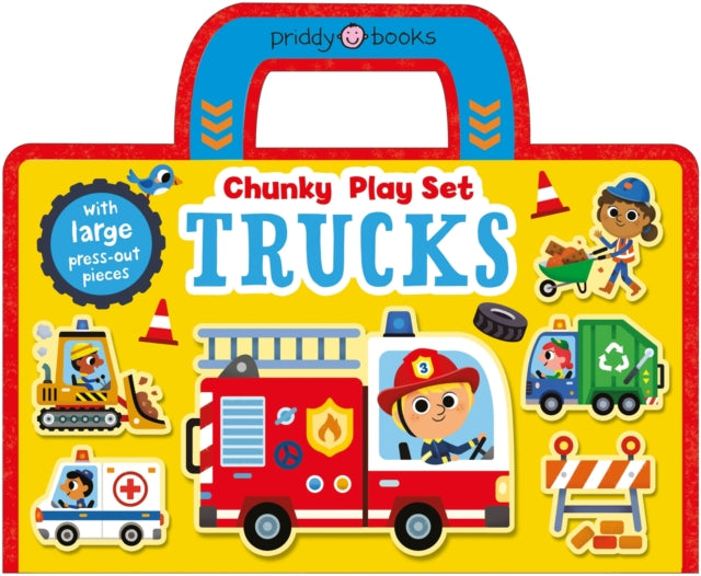 Chunky Play Set Trucks - Book from The Bookhouse Broughty Ferry- Just £12.99! Shop now