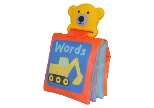 Happy Baby Words : Teether and Cloth Book - Book from The Bookhouse Broughty Ferry- Just £9.99! Shop now