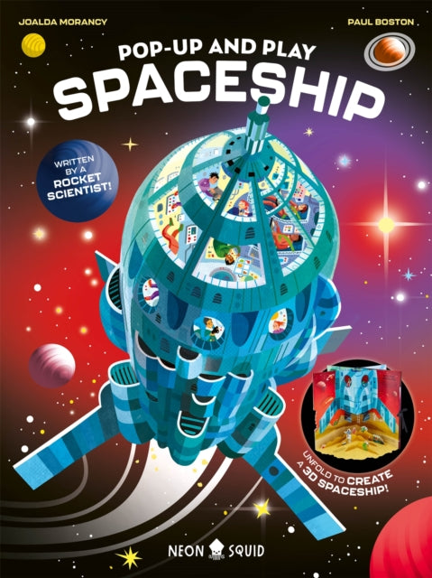Pop-Up and Play Spaceship : Unfold to Create Your Very Own 3D Spaceship! - Book from The Bookhouse Broughty Ferry- Just £19.99! Shop now