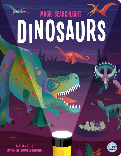 Magic Searchlight - Dinosaurs - Book from The Bookhouse Broughty Ferry- Just £12.99! Shop now