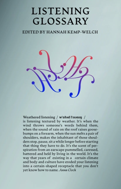 Listening Glossary - Book from The Bookhouse Broughty Ferry- Just £15.99! Shop now
