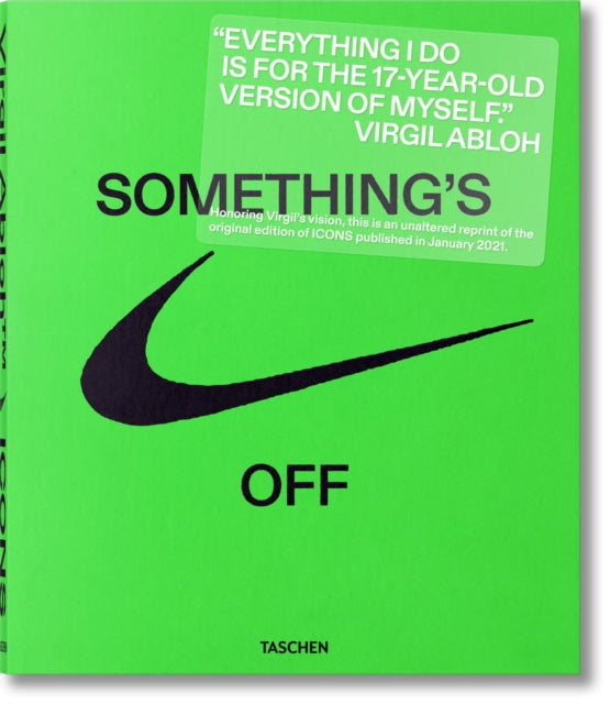 Virgil Abloh. Nike. ICONS - Book from The Bookhouse Broughty Ferry- Just £60! Shop now