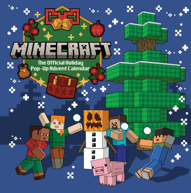 Minecraft: The Official Holiday Pop-Up Advent Calendar - Book from The Bookhouse Broughty Ferry- Just £28.80! Shop now