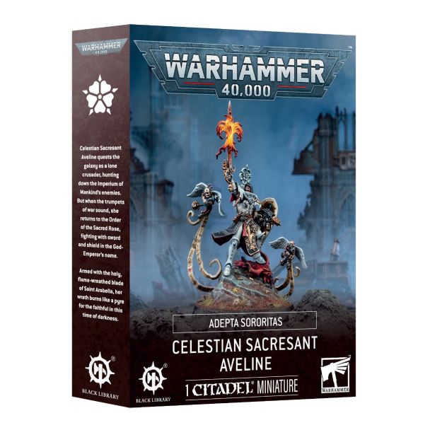 Adepta Sororitas: Celestian Sacresant Aveline - Warhammer from The Bookhouse Broughty Ferry- Just £25.20! Shop now