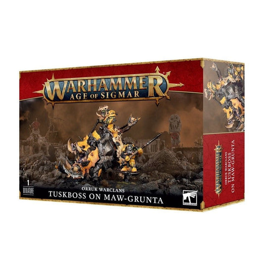 ORRUK WARCLANS: TUSKBOSS ON MAW-GRUNTA - Warhammer from The Bookhouse Broughty Ferry- Just £40.38! Shop now