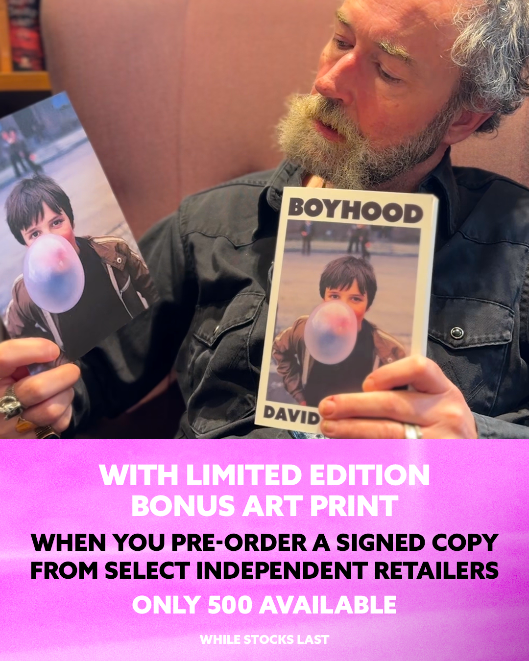 Boyhood - SIGNED EDITION - Book from The Bookhouse Broughty Ferry- Just £22.50! Shop now