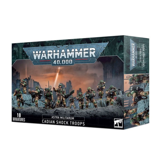 ASTRA MILITARUM: CADIAN SHOCK TROOPS - Warhammer from The Bookhouse Broughty Ferry- Just £27! Shop now