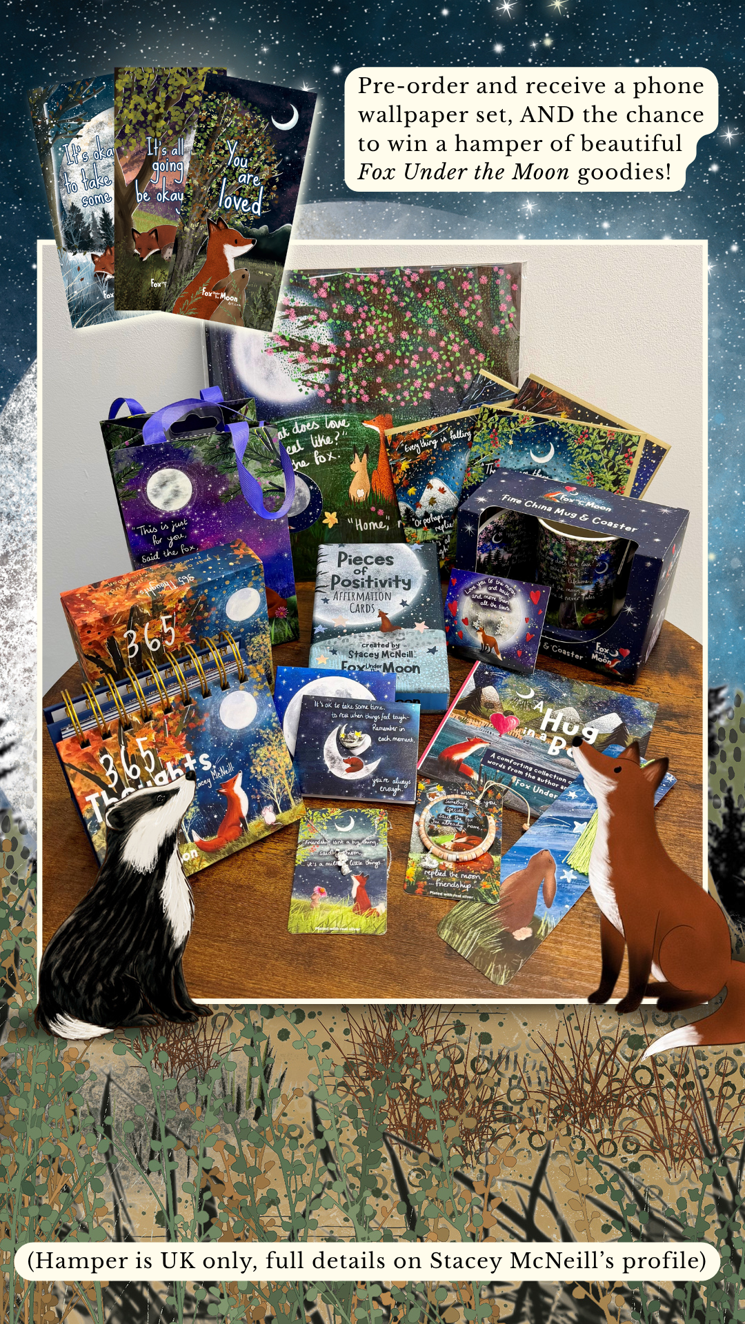 Fox Under the Moon: Finding Light in the Darkness - SIGNED EDITION - Book from The Bookhouse Broughty Ferry- Just £18! Shop now