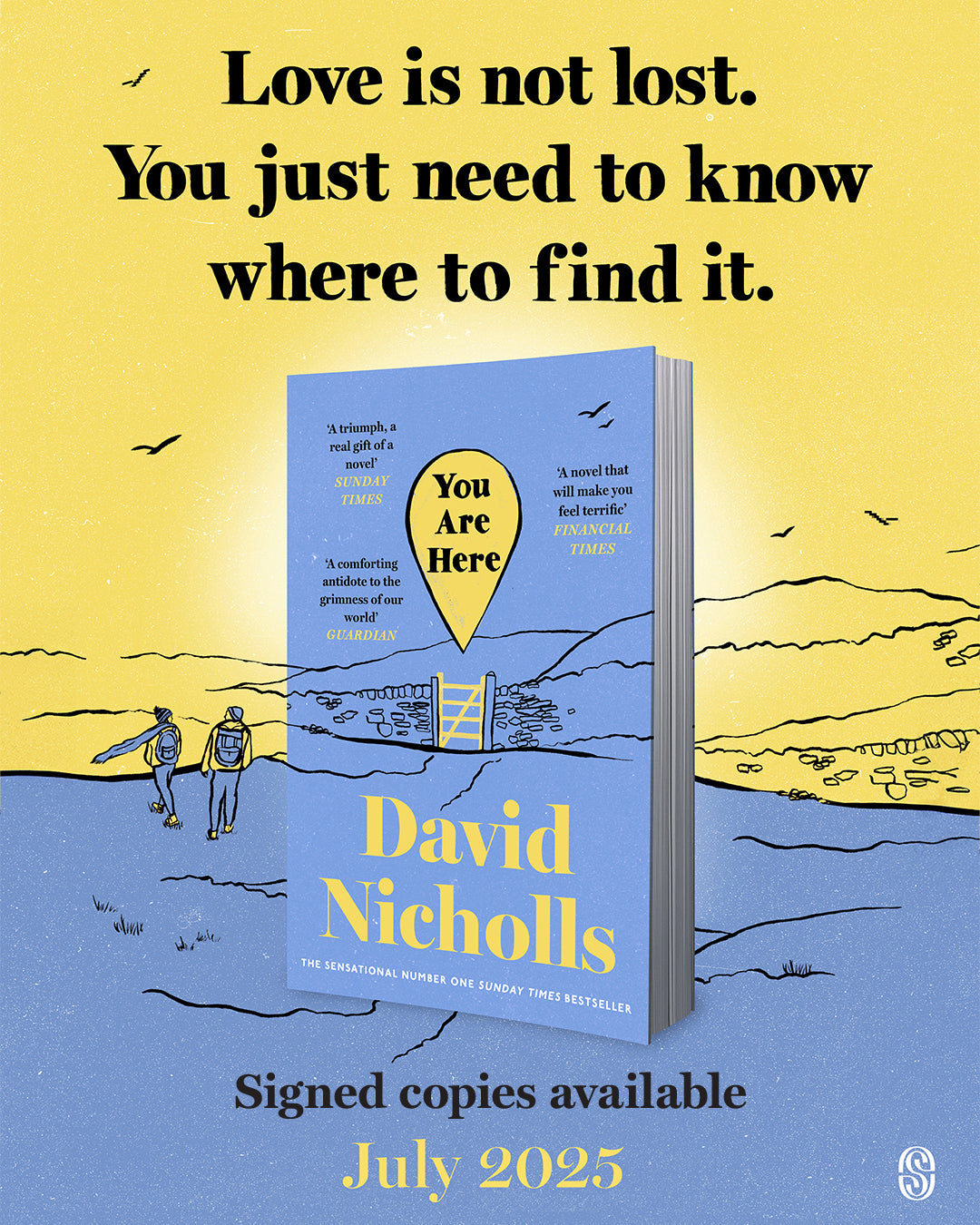 You Are Here - INDIE BOOKSHOP EXCLUSIVE SIGNED EDITION - Book from The Bookhouse Broughty Ferry- Just £8.99! Shop now