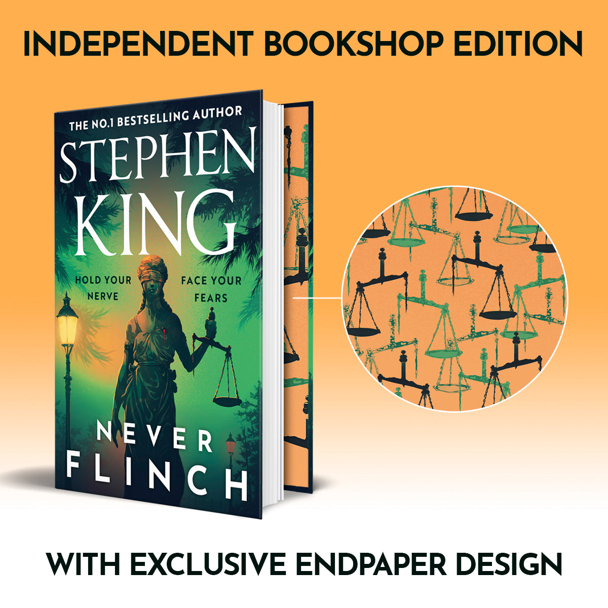 Never Flinch - Independent Bookshop Edition - Book from The Bookhouse Broughty Ferry- Just £22.50! Shop now