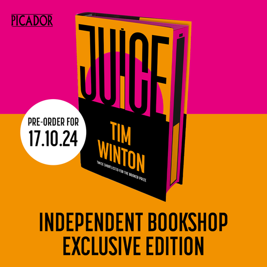 Juice - INDEPENDENT BOOKSHOP EXCLUSIVE EDITION WITH SPRAYED EDGES - Book from The Bookhouse Broughty Ferry- Just £19.80! Shop now