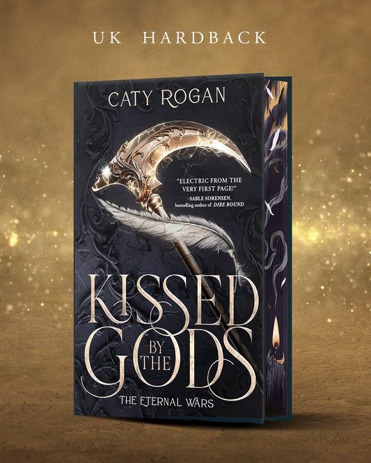 Kissed by the Gods - SIGNED INDIE SPRAYED EDGE EDITION - Book from The Bookhouse Broughty Ferry- Just £22.50! Shop now
