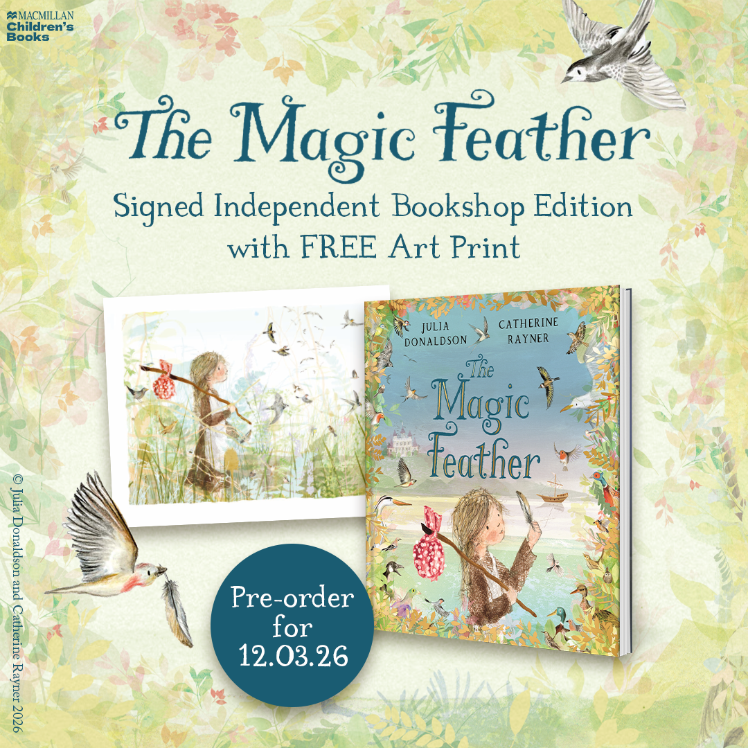 The Magic Feather - SIGNED INDEPENDENT BOOKSHOP EDITION - Book from The Bookhouse Broughty Ferry- Just £11.69! Shop now