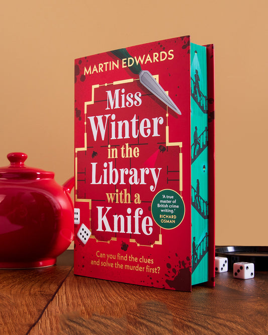 Miss Winter in the Library with a Knife - Book from The Bookhouse Broughty Ferry- Just £15.29! Shop now