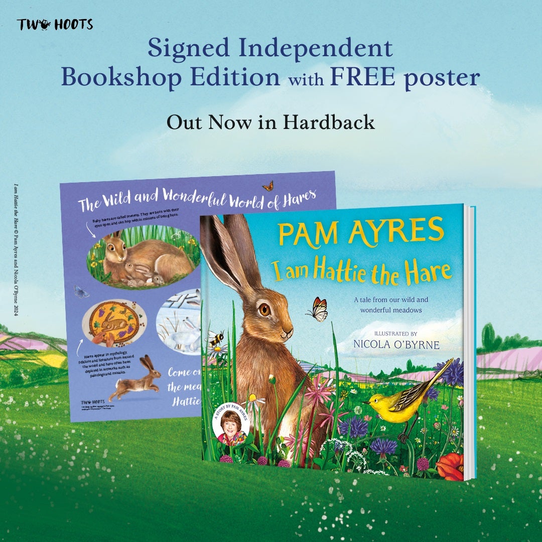 I am Hattie the Hare - SIGNED INDEPENDENT BOOKSHOP EDITION - WITH FREE POSTER - Book from The Bookhouse Broughty Ferry- Just £11.69! Shop now