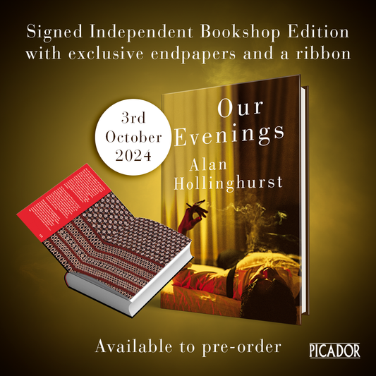 Our Evenings - SIGNED INDEPENDENT BOOKSHOP EDITION WITH EXCLUSIVE ENDPAPERS AND RIBBON - Book from The Bookhouse Broughty Ferry- Just £19.80! Shop now