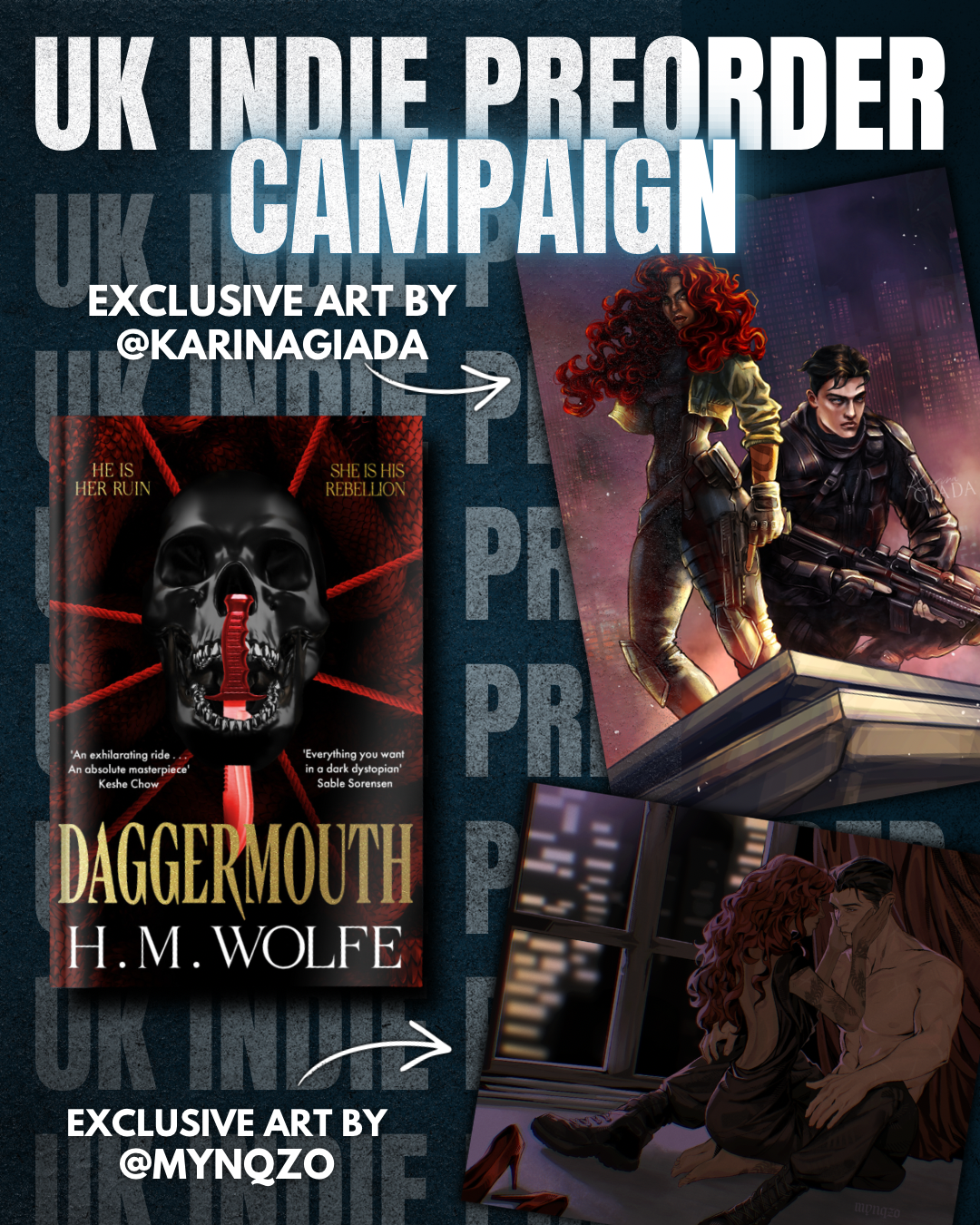 Daggermouth - INDIE EXCLUSIVE - Book from The Bookhouse Broughty Ferry- Just £19.80! Shop now