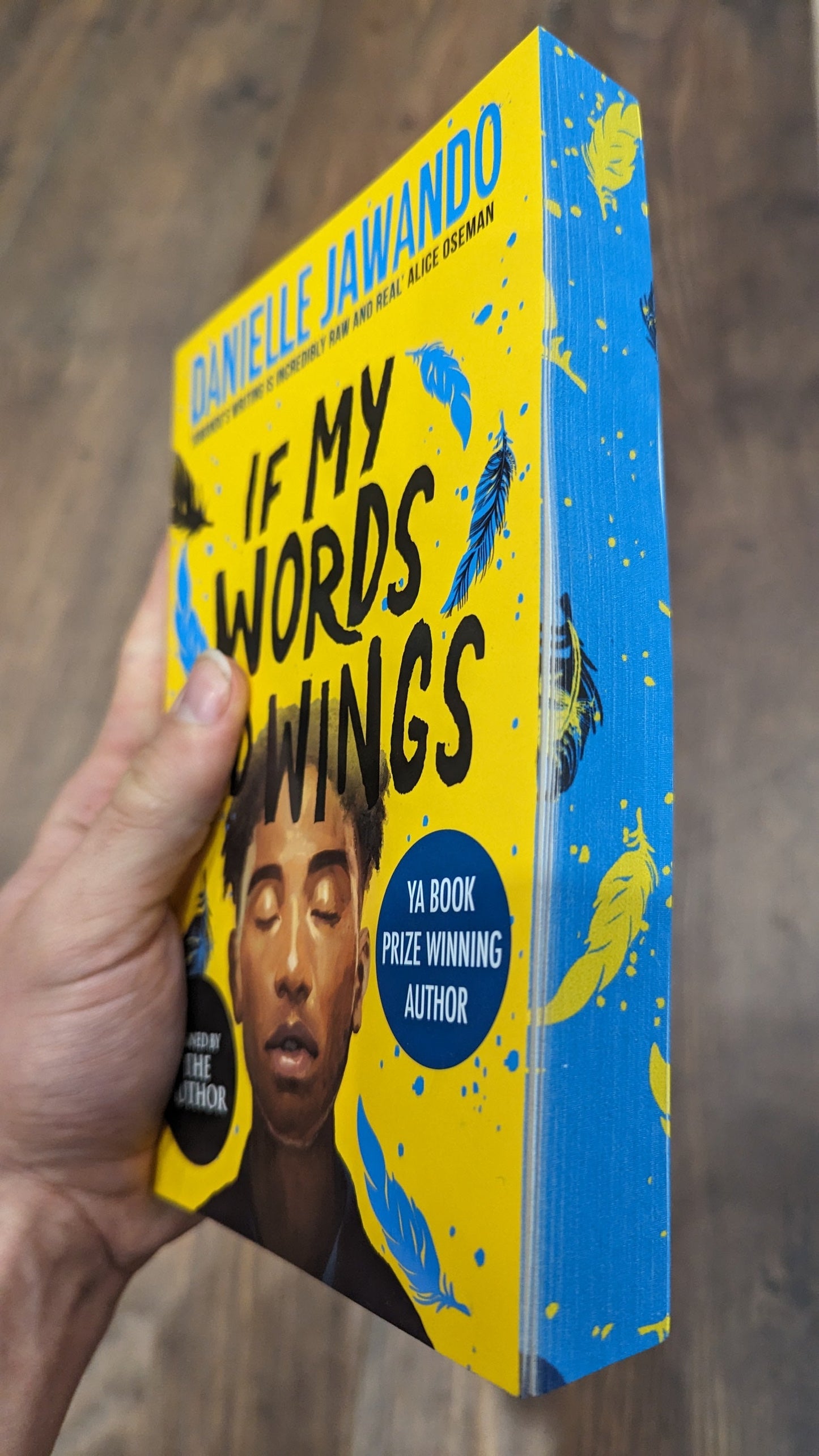 If My Words Had Wings - Signed with Sprayed Edge - Book from The Bookhouse Broughty Ferry- Just £8.99! Shop now