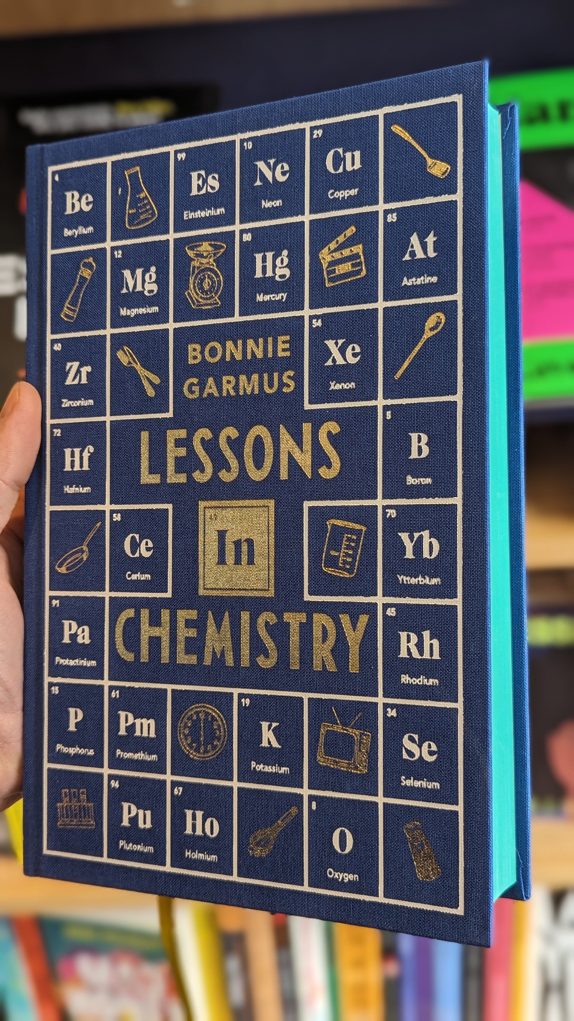 Lessons in Chemistry - Limited Edition with Green Sprayed Edge - Book from The Bookhouse Broughty Ferry- Just £18! Shop now