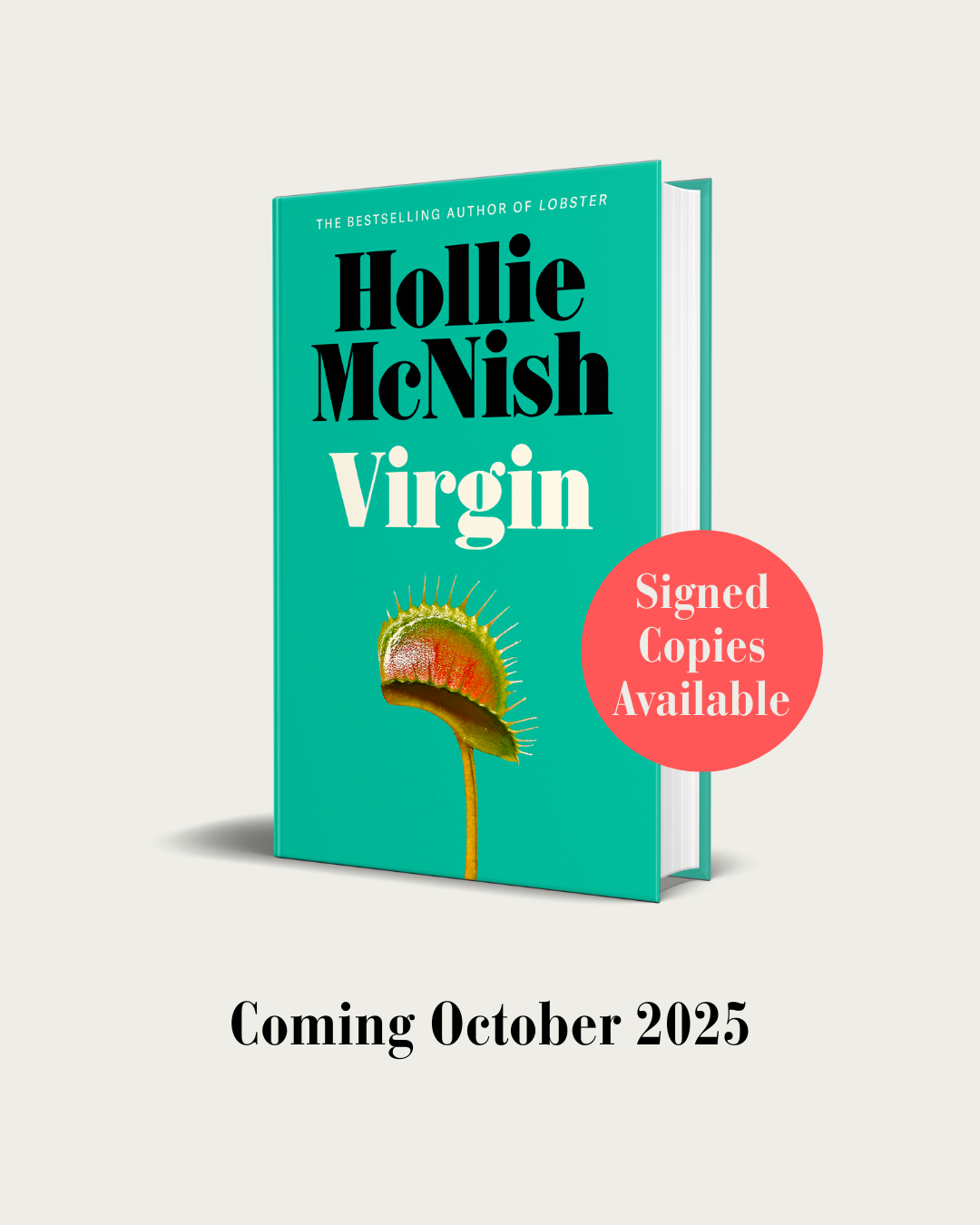 Virgin - SIGNED EDITION - Book from The Bookhouse Broughty Ferry- Just £13.49! Shop now