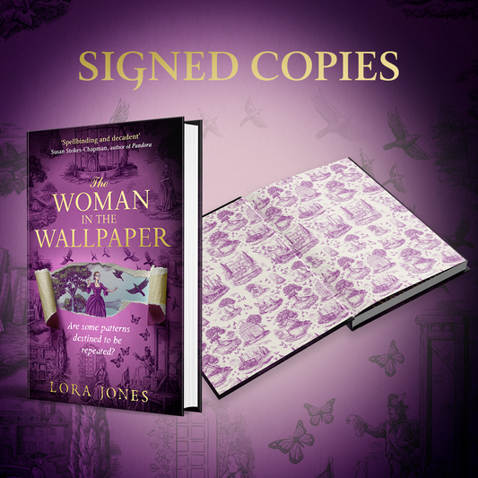 The Woman In The Wallpaper - SIGNED COPY - Book from The Bookhouse Broughty Ferry- Just £18.99! Shop now