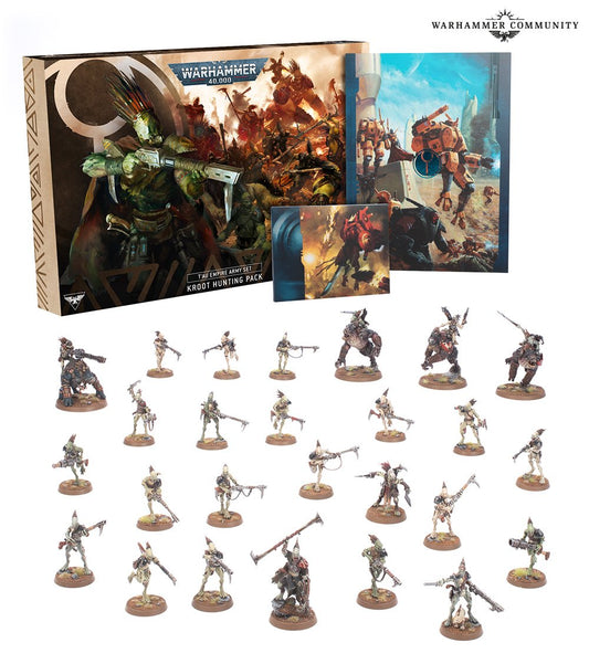 T'au Empire Army Set - Kroot Hunting Pack - Warhammer from The Bookhouse Broughty Ferry- Just £121.50! Shop now