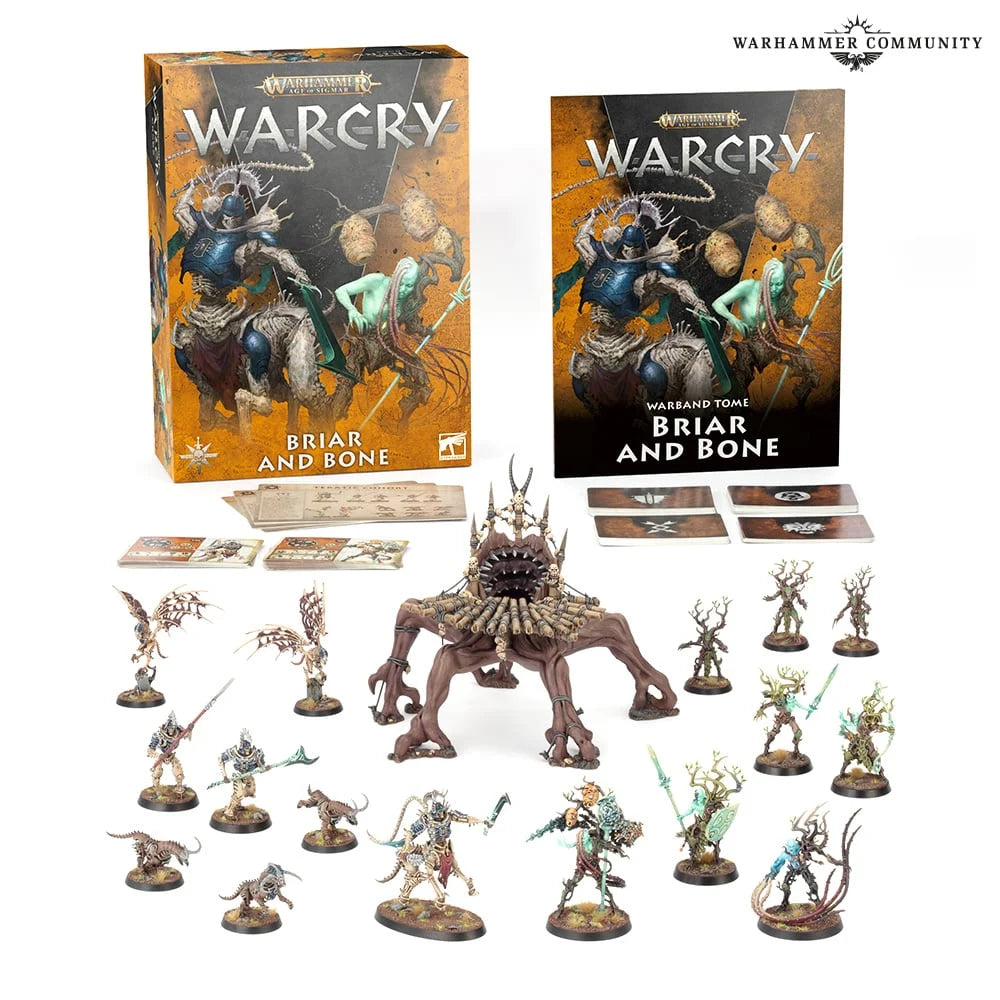 WARCRY: BRIAR AND BONE - Warhammer from The Bookhouse Broughty Ferry- Just £76.50! Shop now