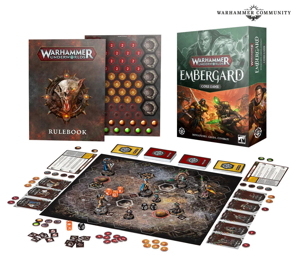 WARHAMMER UNDERWORLDS: EMBERGARD - Warhammer from The Bookhouse Broughty Ferry- Just £60.75! Shop now