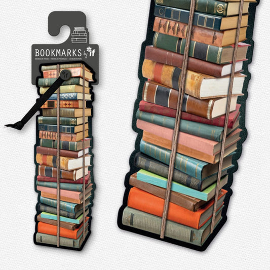 Academia Bookmarks - Pile of Books - Gift from The Bookhouse Broughty Ferry- Just £2.99! Shop now