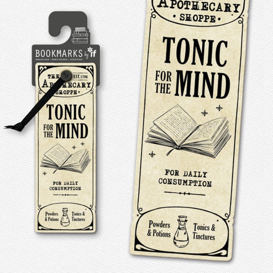 Academia Bookmarks - Tonic for the Mind - Gift from The Bookhouse Broughty Ferry- Just £2.99! Shop now