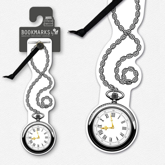 Academia Bookmarks - Watch - Gift from The Bookhouse Broughty Ferry- Just £2.99! Shop now