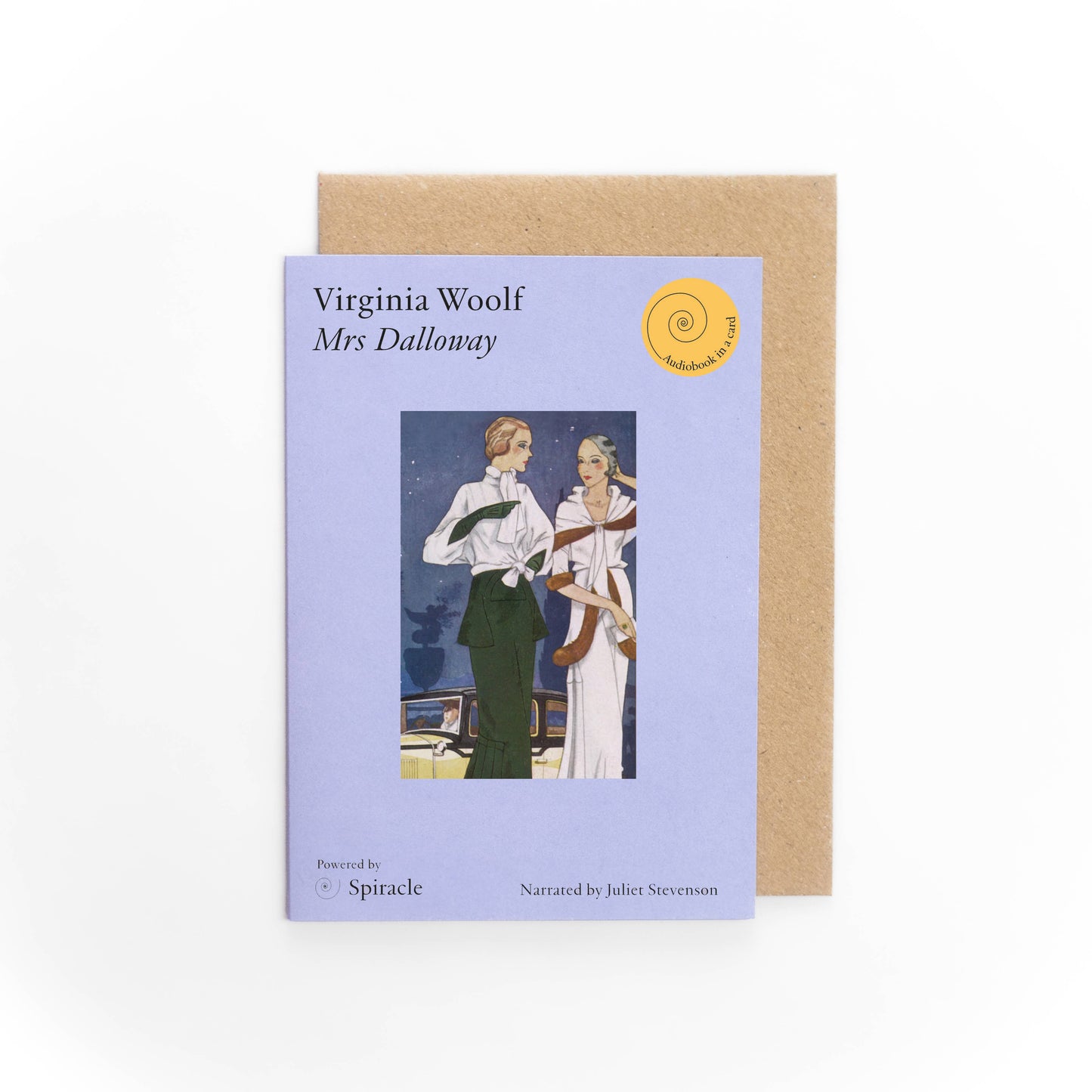 Audiobook in a Card: Mrs Dalloway by Virginia Woolf -  from The Bookhouse Broughty Ferry- Just £12! Shop now