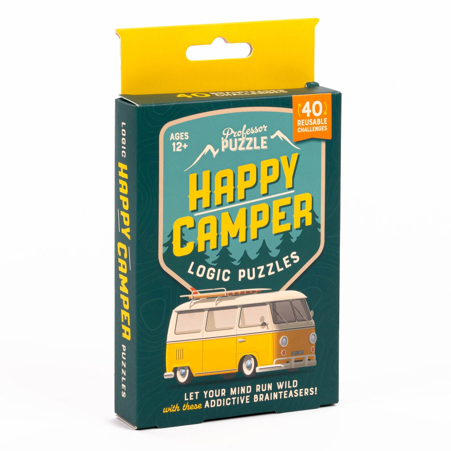 Happy Camper Logic Puzzles -  from The Bookhouse Broughty Ferry- Just £6! Shop now