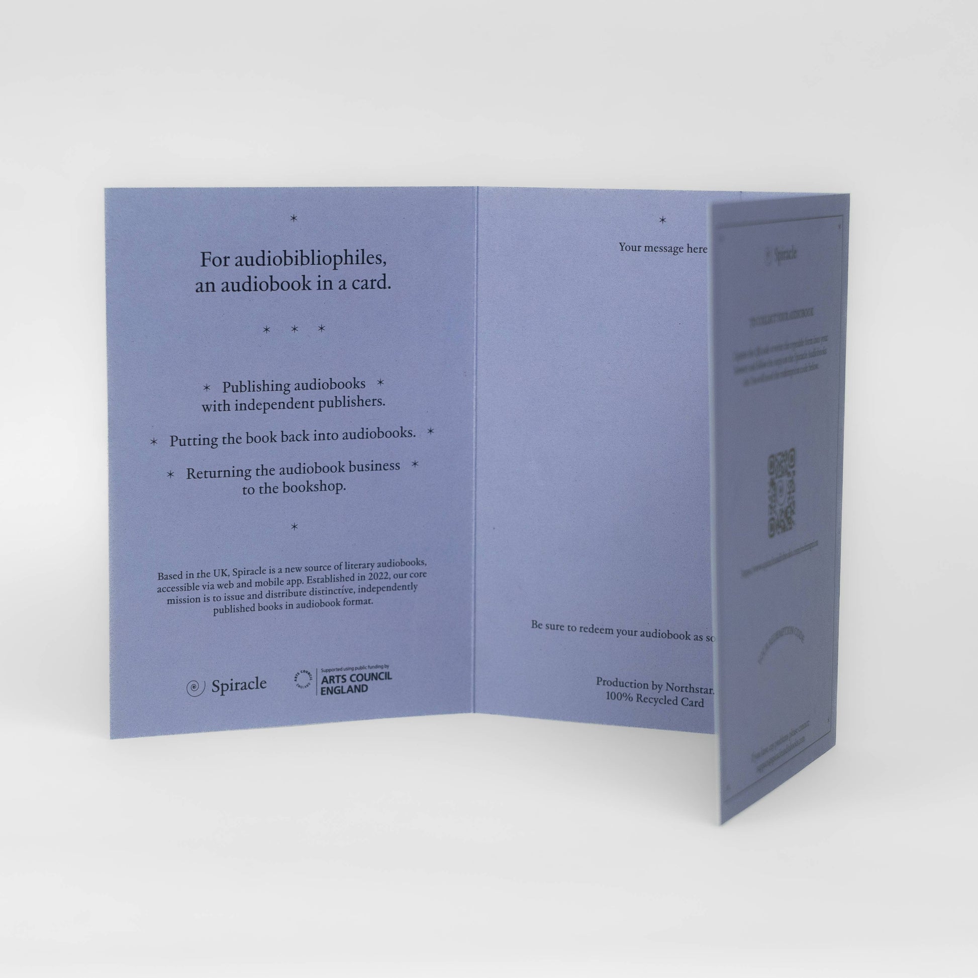 Audiobook in a Card: Mrs Dalloway by Virginia Woolf -  from The Bookhouse Broughty Ferry- Just £12! Shop now