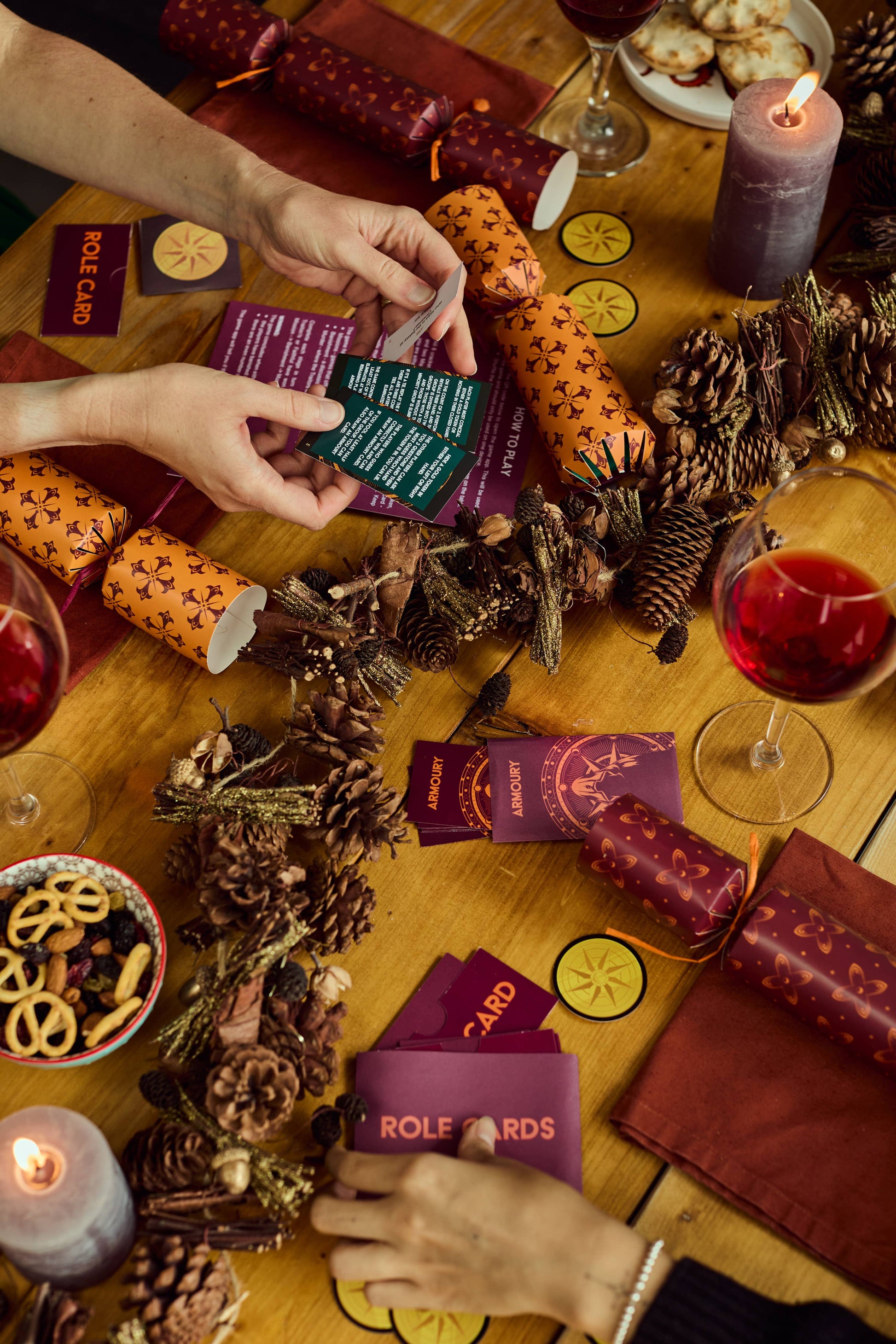 Official The Traitors Christmas Crackers - Set of 6 -  from The Bookhouse Broughty Ferry- Just £22.50! Shop now