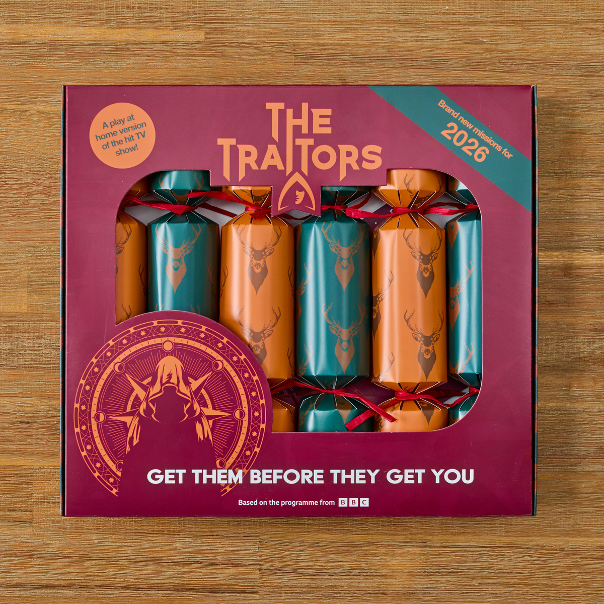 Traitors 2026 | Christmas Crackers | NEW Christmas 2026! -  from The Bookhouse Broughty Ferry- Just £22.50! Shop now
