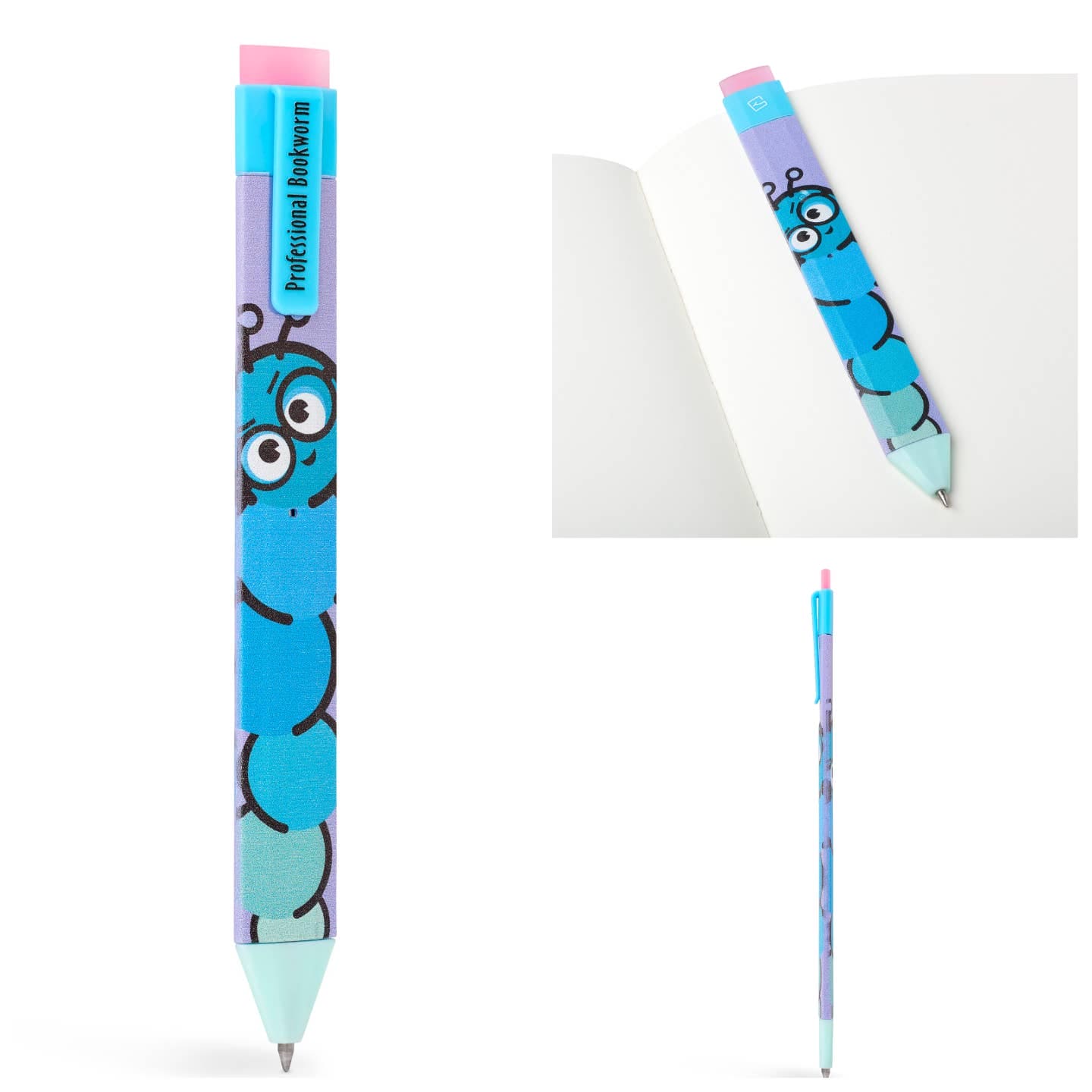 Pen Bookmark, 3-in-1 Erasable Gel Pen/Bookmark inc 2 refills -  from The Bookhouse Broughty Ferry- Just £4.99! Shop now