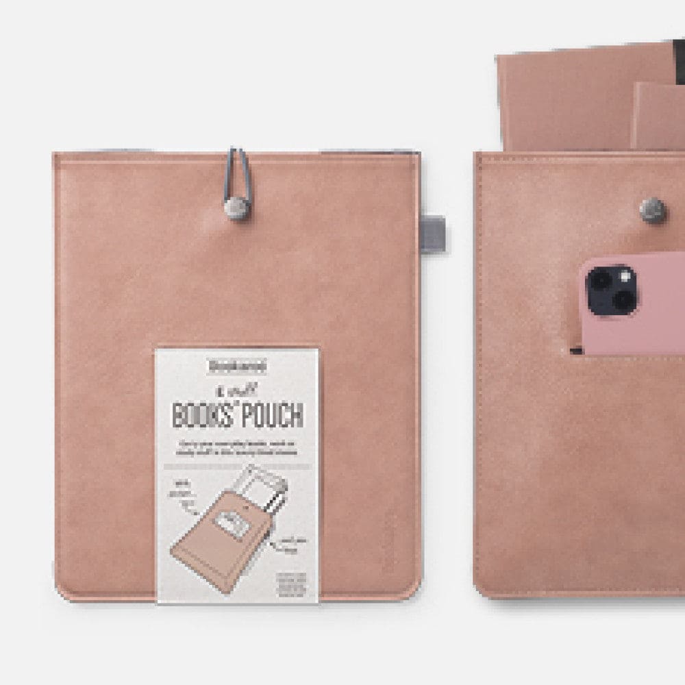 Bookaroo Books & Stuff Pouch - Blush - Gift from The Bookhouse Broughty Ferry- Just £19.99! Shop now