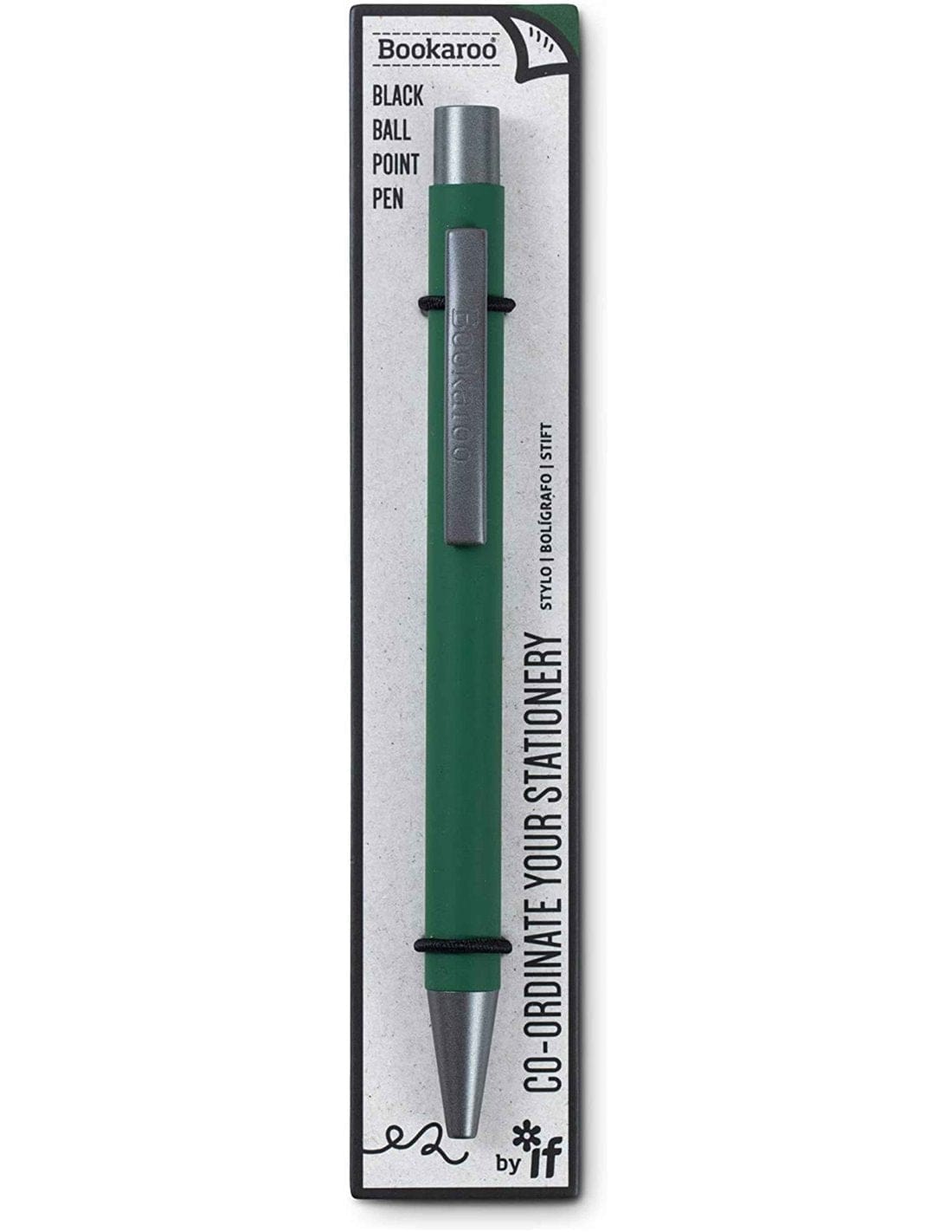 Bookaroo Pen - Forest Green - Gift from The Bookhouse Broughty Ferry- Just £3.99! Shop now