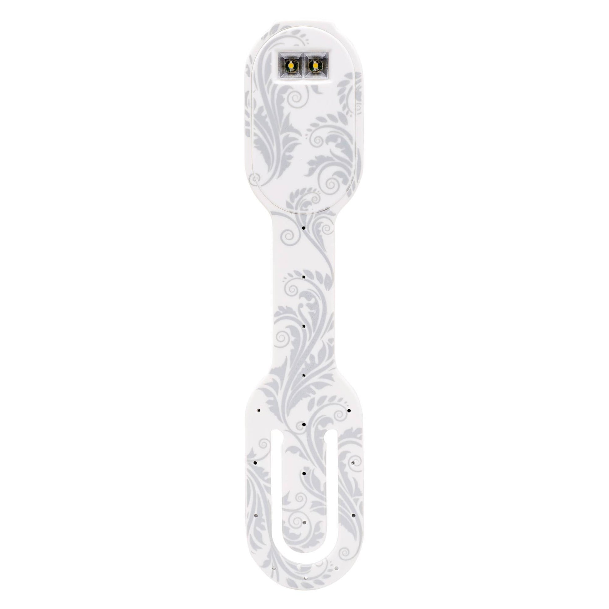 Flexilight Rechargeable Booklight & Bookmark - White Flowers - Book Accessory from The Bookhouse Broughty Ferry- Just £19.99! Shop now