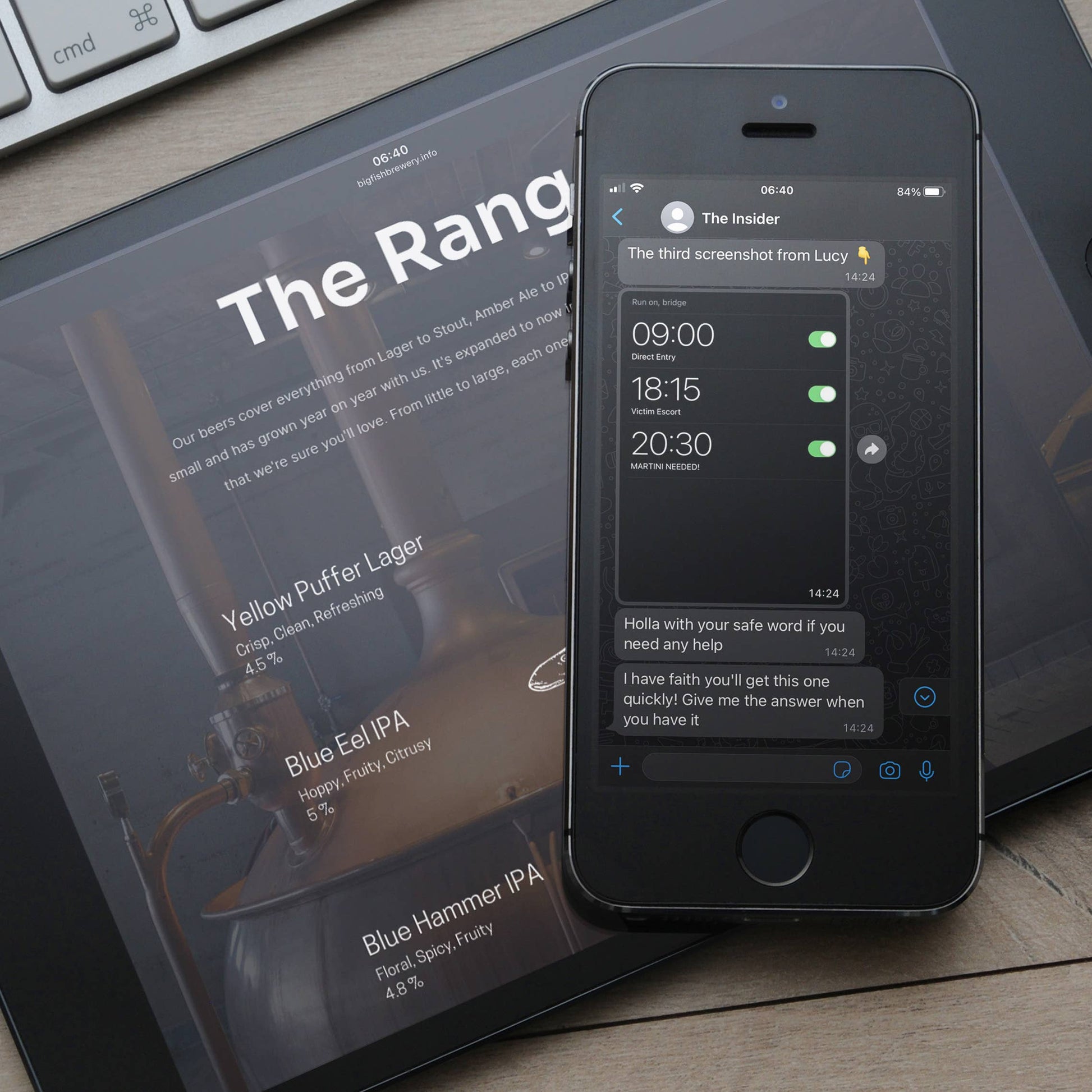 Interactive Escape Room - THE INSIDER - gift from The Bookhouse Broughty Ferry- Just £6! Shop now