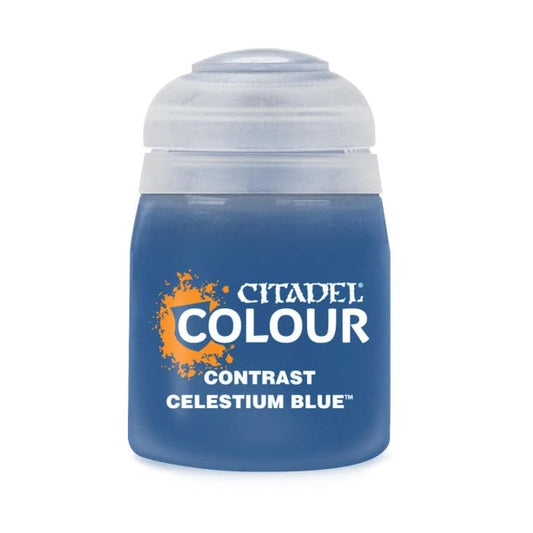 Citadel Colour Contrast: Celestium Blue - Warhammer from The Bookhouse Broughty Ferry- Just £4.28! Shop now
