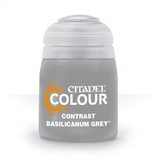 Citadel Colour Contrast: Basilicanum Grey - Warhammer