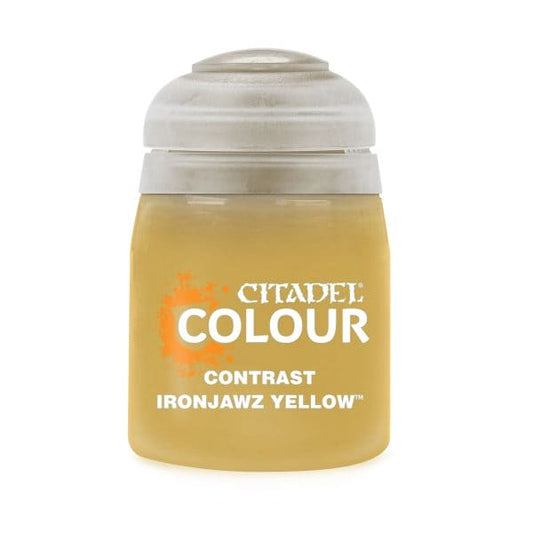 Citadel Colour Contrast: Ironjawz Yellow - Warhammer from The Bookhouse Broughty Ferry- Just £4.28! Shop now