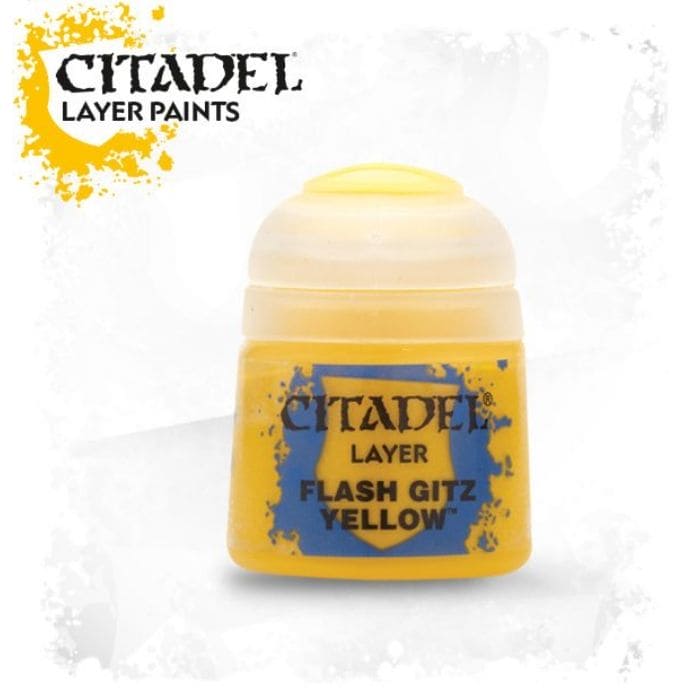 Citadel Colour Layer: Flash Gitz Yellow - Warhammer from The Bookhouse Broughty Ferry- Just £2.48! Shop now