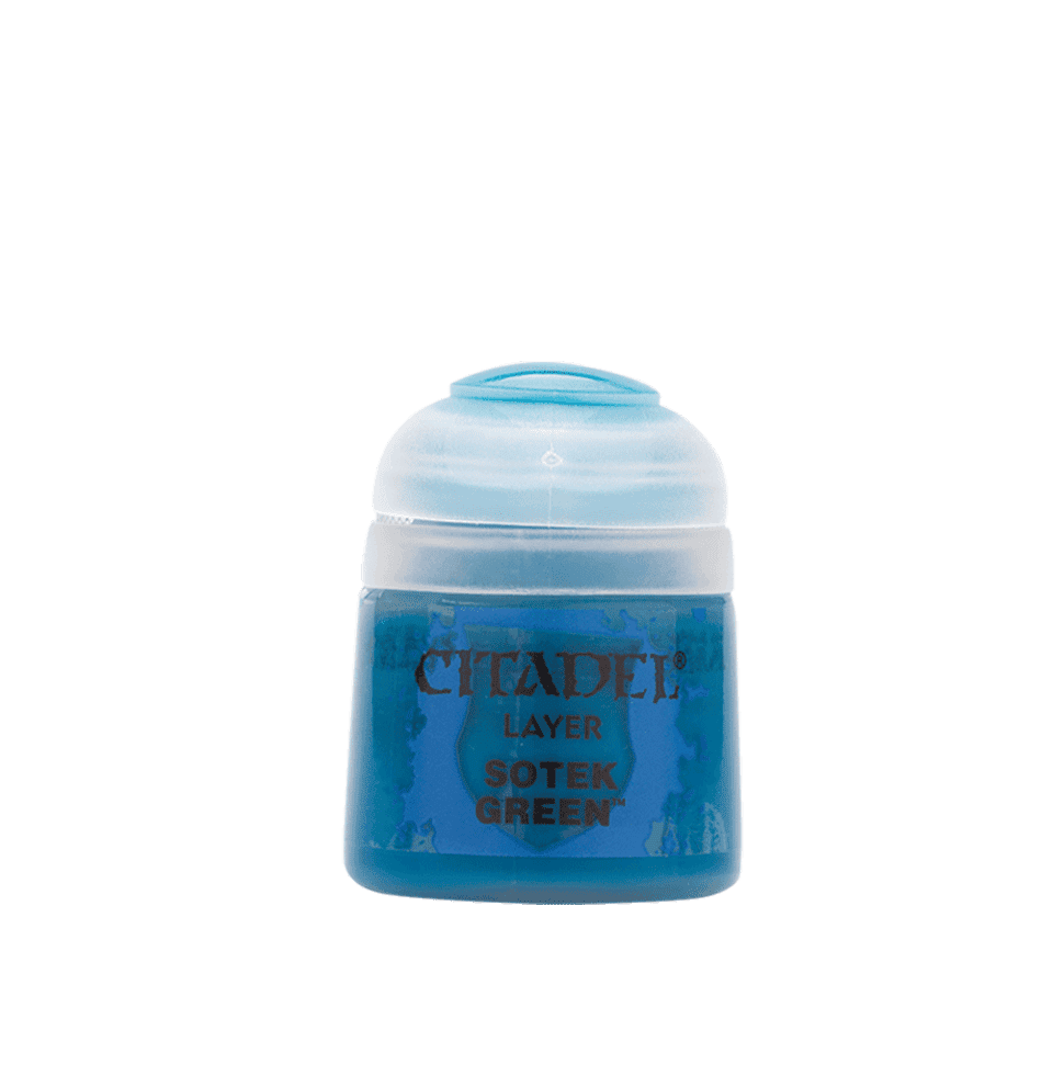 Citadel Colour Layer: Sotek Green - Warhammer from The Bookhouse Broughty Ferry- Just £2.48! Shop now