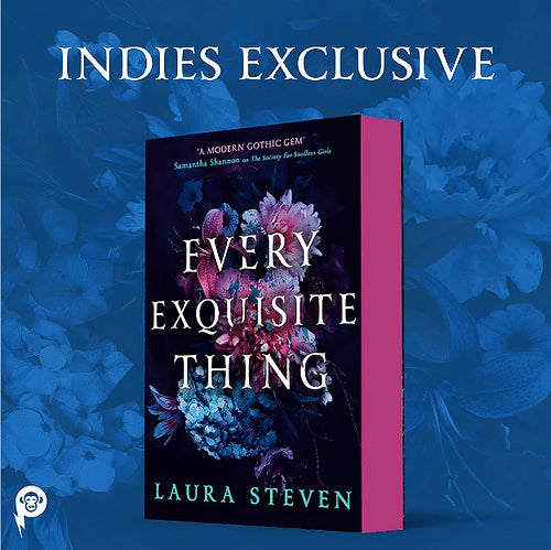 Every Exquisite Thing - Indie Bookshop Exclusive with Pink Sprayed Edge - Book from The Bookhouse Broughty Ferry- Just £8.99! Shop now