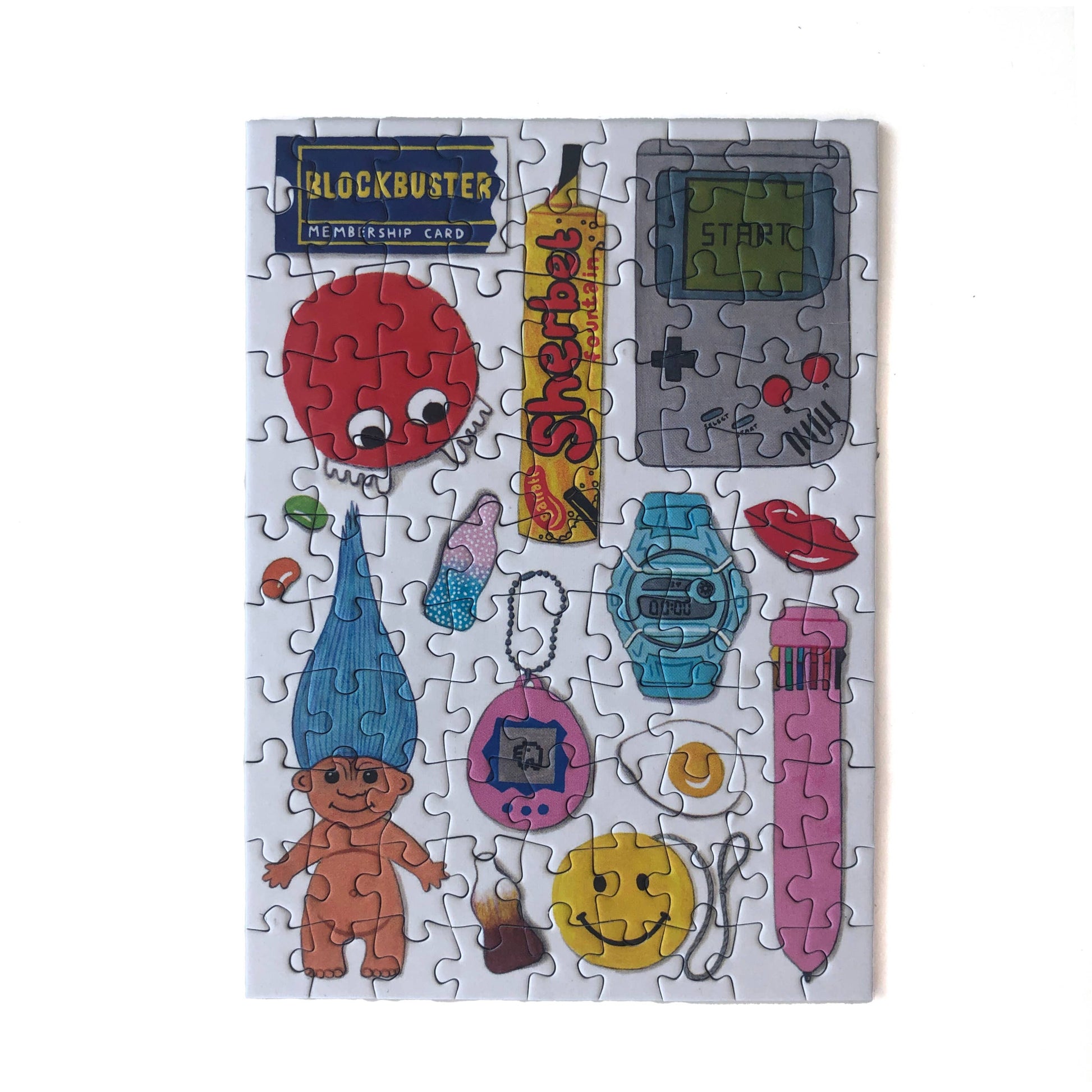 Retro 90's - 99 Piece Mini Jigsaw Puzzle -  from The Bookhouse Broughty Ferry- Just £6! Shop now